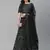 SHUBHKALA black velvet embroidered   Choli Blouse with   Lehenga Ghagra with    Dupatta