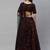 SHUBHKALA red velvet embroidered   Choli Blouse with   Lehenga Ghagra with    Dupatta