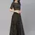 SHUBHKALA gold velvet embroidered   Choli Blouse with   Lehenga Ghagra with    Dupatta