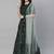 SHUBHKALA turquoise velvet embroidered   Choli Blouse with   Lehenga Ghagra with    Dupatta