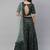 SHUBHKALA turquoise velvet embroidered   Choli Blouse with   Lehenga Ghagra with    Dupatta