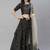 SHUBHKALA beige velvet embroidered   Choli Blouse with   Lehenga Ghagra with    Dupatta
