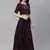 SHUBHKALA rani-pink velvet embroidered   Choli Blouse with   Lehenga Ghagra with    Dupatta