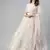卐 शुBHKALA beige net embroidered   Choli Blouse with   Lehenga Ghagra with    Dupatta
