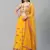 SHUBHKALA mustard net embroidered   Choli Blouse with   Lehenga Ghagra with    Dupatta