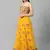 SHUBHKALA mustard net embroidered   Choli Blouse with   Lehenga Ghagra with    Dupatta