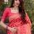 Multi Color Banarasi Silk Traditional Saree