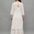 Ethnava Women's Lucknowi Chikankari Cotton Kurti with Garara Set