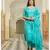 Teal Modal Bandhani Suit Set