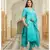 Teal Modal Bandhani Suit Set