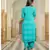 Teal Modal Bandhani Suit Set
