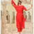 Red Modal Bandhani Suit Set