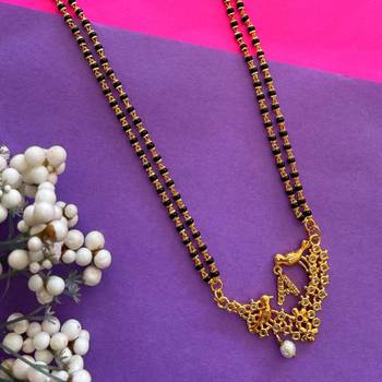 Gold mangalsutra 1