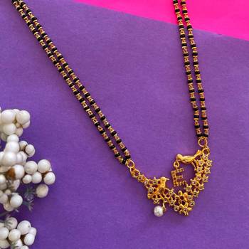 Gold mangalsutra 1