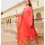 Coral Embroidery Modal Suit Set