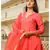 Coral Embroidery Modal Suit Set