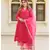 Magenta Embroidery Modal Suit Set