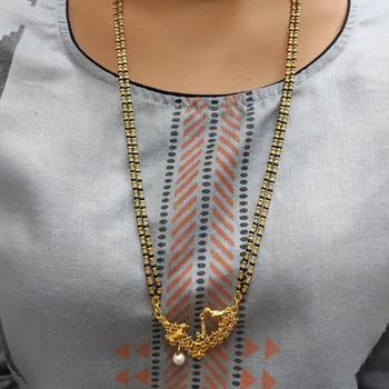 Gold mangalsutra 2