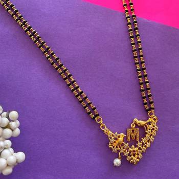 Gold mangalsutra 1