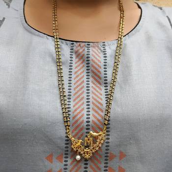 Gold mangalsutra 2