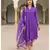 Voilet Embroidery Modal Suit Set