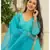 Teal Embroidery Modal Suit Set