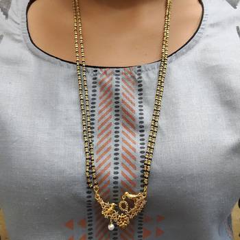 Gold mangalsutra 2