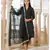 Black Embroidery Modal Suit Set