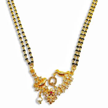 Gold mangalsutra 4