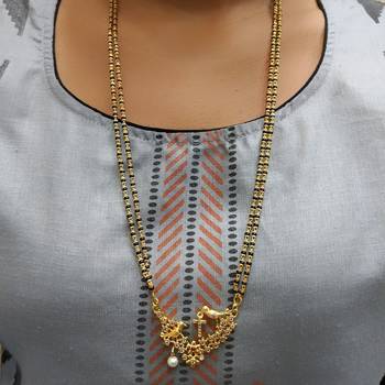 Gold mangalsutra 2