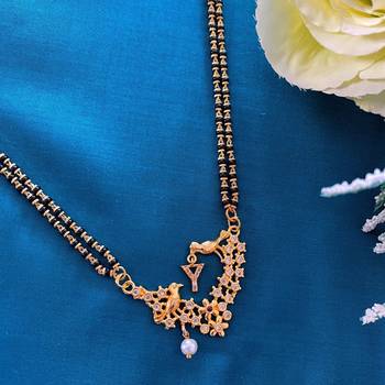 Gold mangalsutra 1