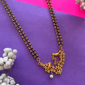 Gold mangalsutra 1