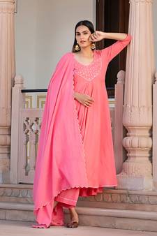 Rampa Anarkali Dress Set