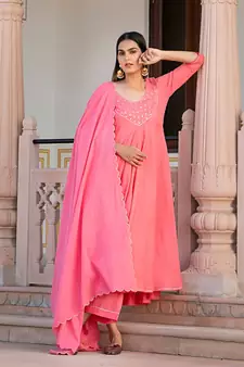 Rampa Anarkali Dress Set