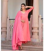 Rampa Anarkali Dress Set