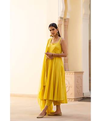 Aadhya  Anarkali Dress Set 5