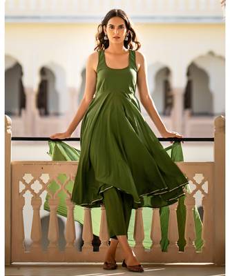 Aarvi Anarkali Dress Set 3