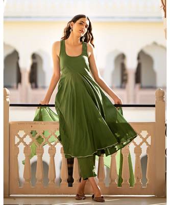 Aarvi Anarkali Dress Set 4