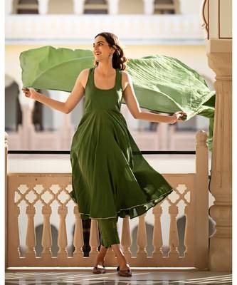 Aarvi Anarkali Dress Set 5