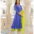 Fayre Embroidery Modal Anarkali Kurta Pant Dupatta Set