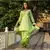 Pista Embroidery Cotton Sharara Suit Set