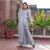 Grey Embroidery Cotton Sharara Suit Set