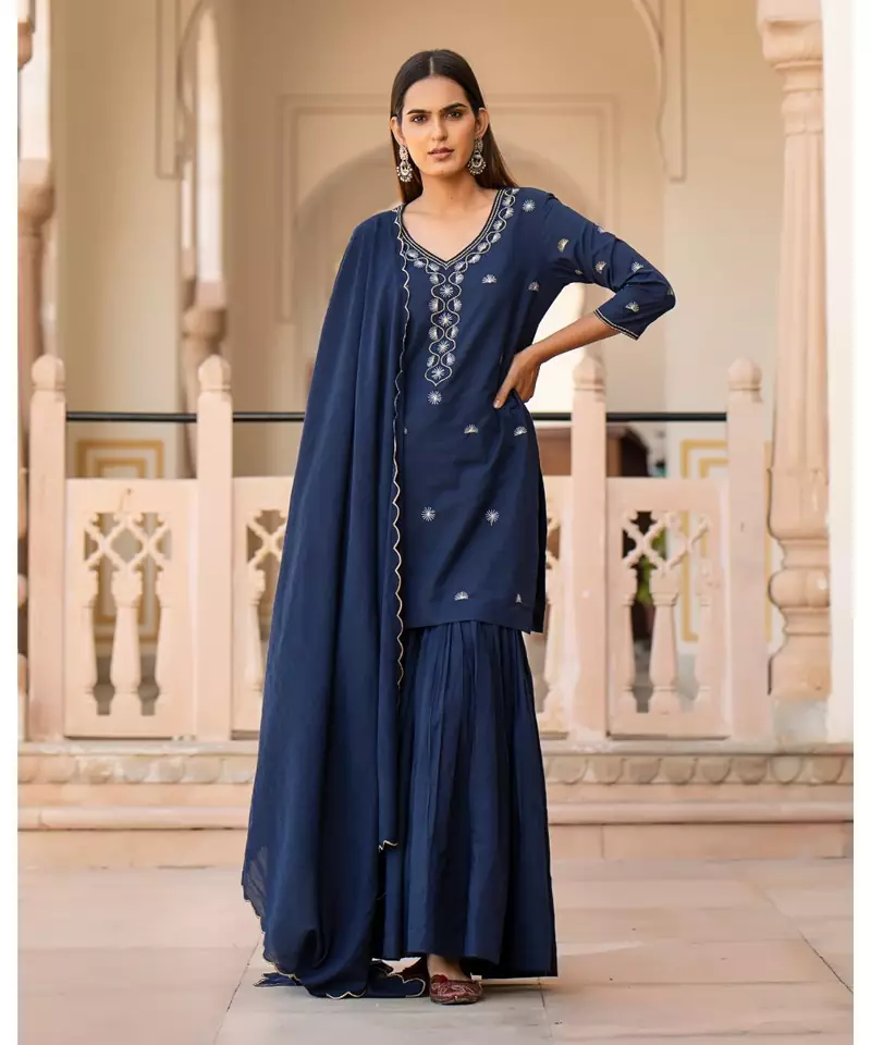 Neepa Sharara Set