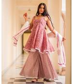 Fairy Hand Block Print Sharara Set