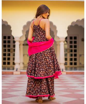 Princy Dabu Printed Cotton Sharara Set 2