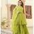 Naava Bandhej Modal Kurta Sharara Dupatta Set