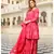 Rosy Bandhej Modal Kurta Sharara Dupatta Set