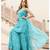 Ambar Bandhej Modal Kurta Sharara Dupatta Set