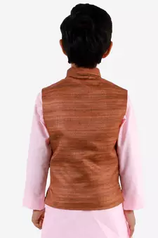  Coffee Brown Nehru Jacket