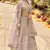 Attractive Light-purple zarkan, gota, zari, and resham embroidered organza semi stitched Dulhan lehenga